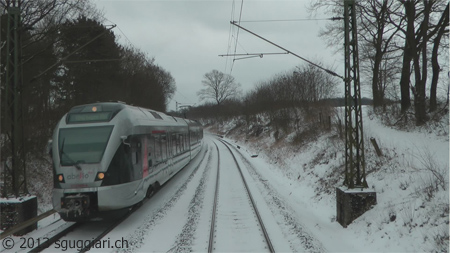 Vista dalla cabina - Abellio ET 23 (Germania)